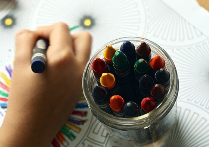 Child coloring